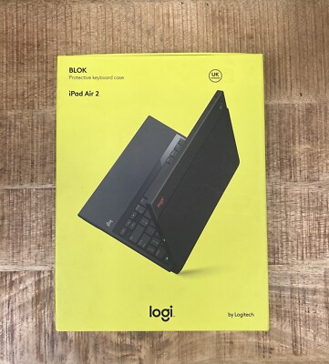 Logitech BLOK Protective Keyboard Case 920-007429 Logi - Brandneu Open Box