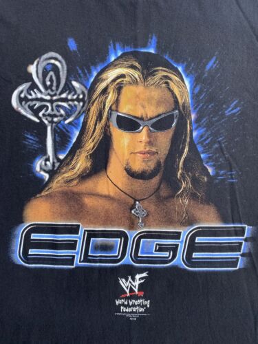 WWE Vintage T Shirt WWF 2000’s Graphic Top Edge You Think You Know Me Wrestling - Picture 5 of 15