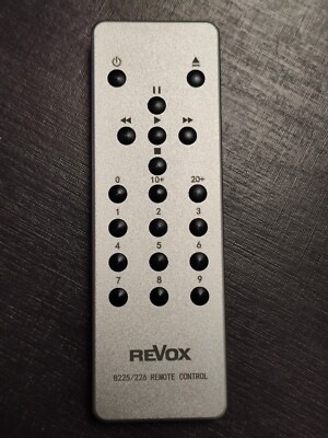 REVOX B225/B226 CD PLAYER  REMOTE CONTROL
