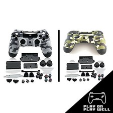 Controller Case Shell Replace Part for PS4 Controller V1 Duals - Gray Green Camo
