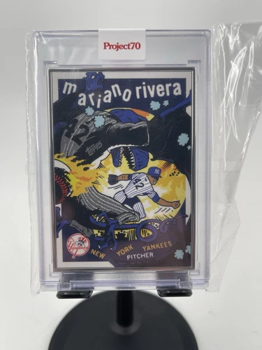 Topps Project 70 | Mariano Rivera by Ermsy - ARTIST PROOF SILVER BORDER 19/51