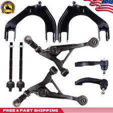 8pc Front Upper Lower Control Arm Tie Rods For Chrysler Sebring Dodge Stratus