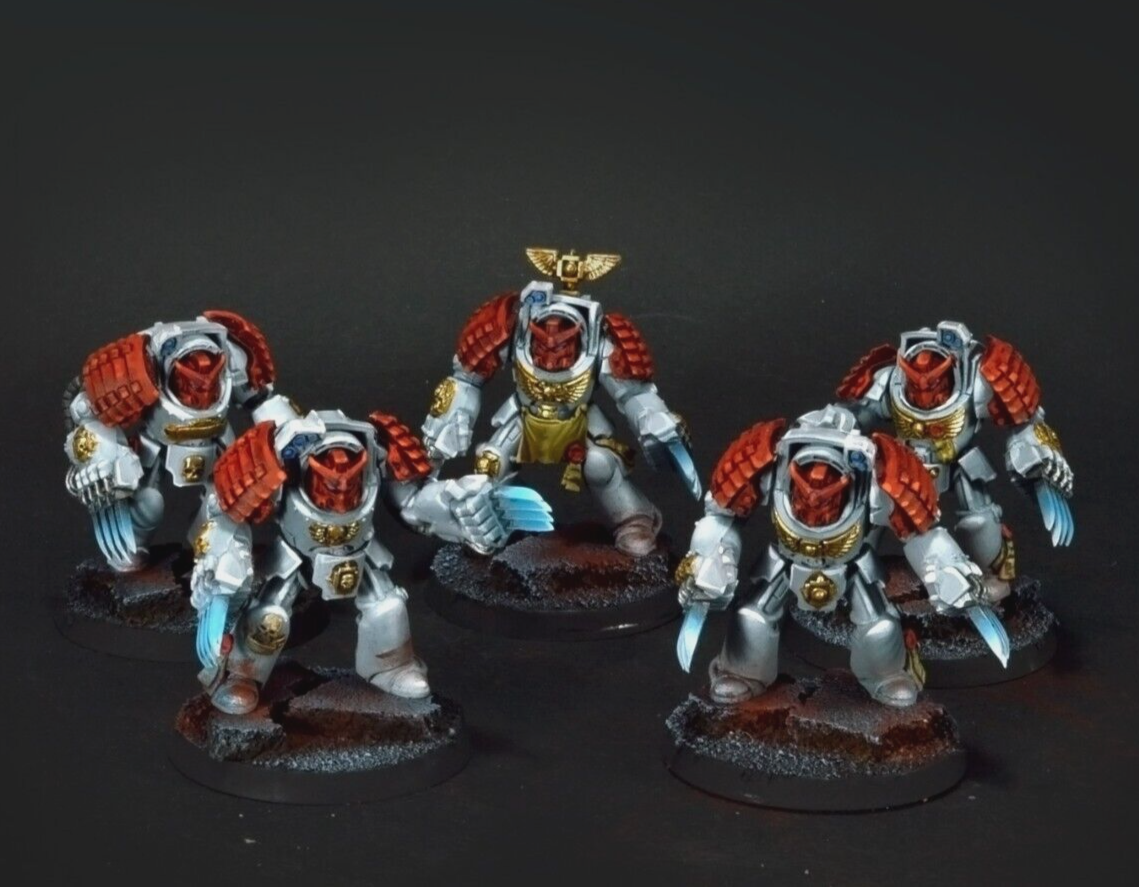 White Scar Terminator Samurai Assault Squad ** COMMISSION