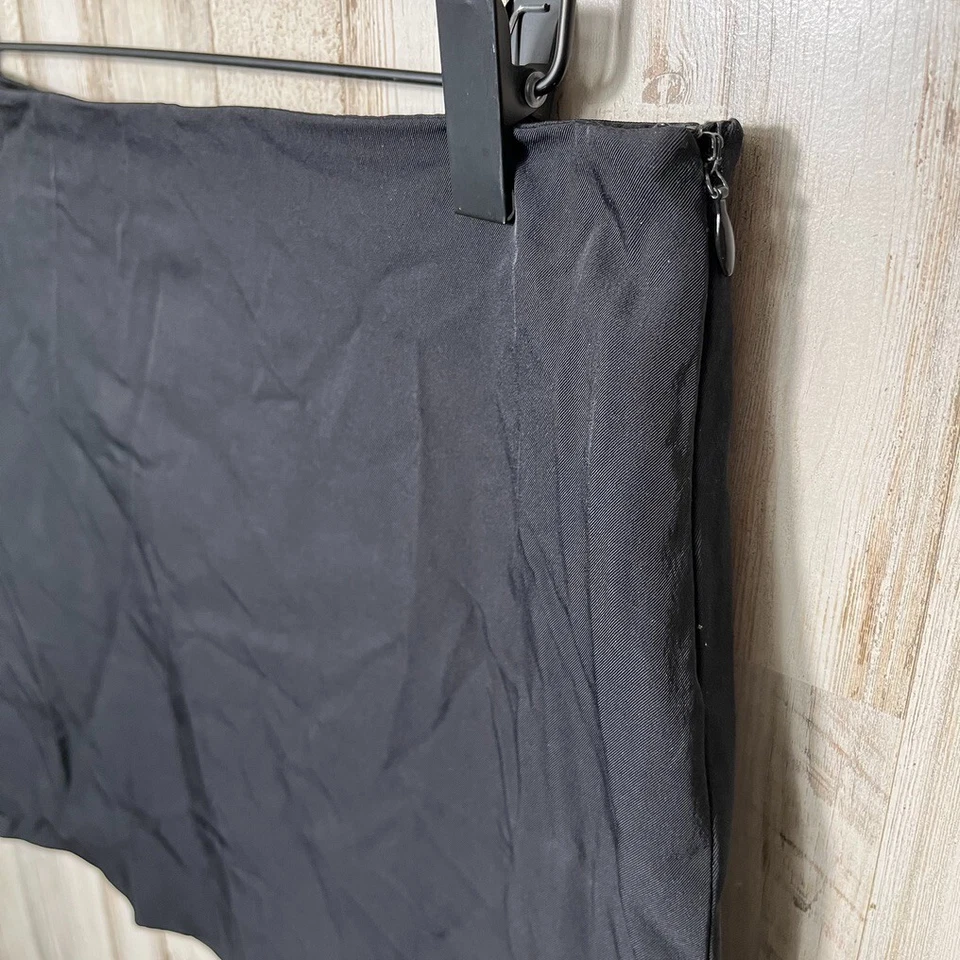 Minifalda elástica Guess vintage años 90 negra línea A hecha en EE. UU. para mujer talla 4 Foto 3 de 4