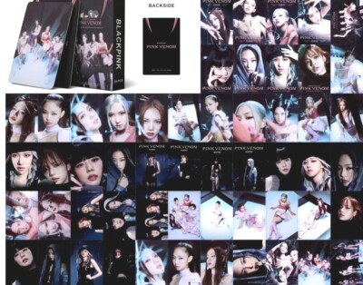 55PC Set Kpop BlackPink Venom Lomo Cards Gift 