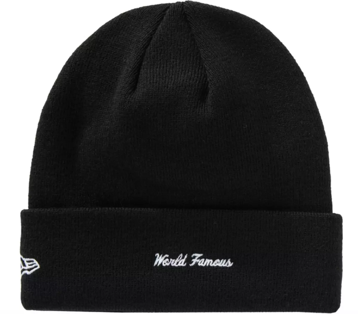 NEW Supreme New Era Cross Box Logo Beanie Black FW20 one size