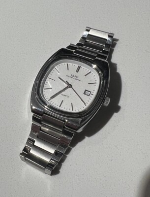 IBSO Men's Formal Stainless Steel Strap Quartz Watch 3АТМ Waterproof