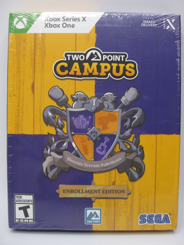 Two Point Campus Enrolment Edition - Coffret Xbox Series X / One - Neuf - Français PAL