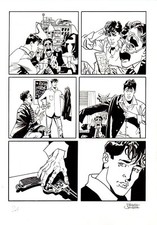 FRANCO SAUDELLI - Original Dylan Dog Color Fest Table No.17 