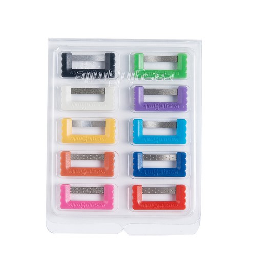 10pc Dental Interproximal Enamel Reduction Kit IPR Polishing Strip Serrated Saw - Picture 5 of 21