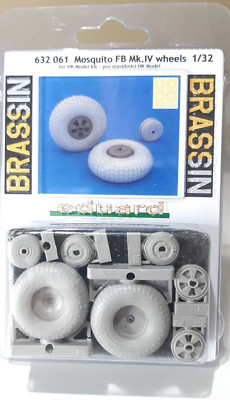 EDUARD BRASSIN 632 061 Mosquito FB Mk.IV wheels (READ)