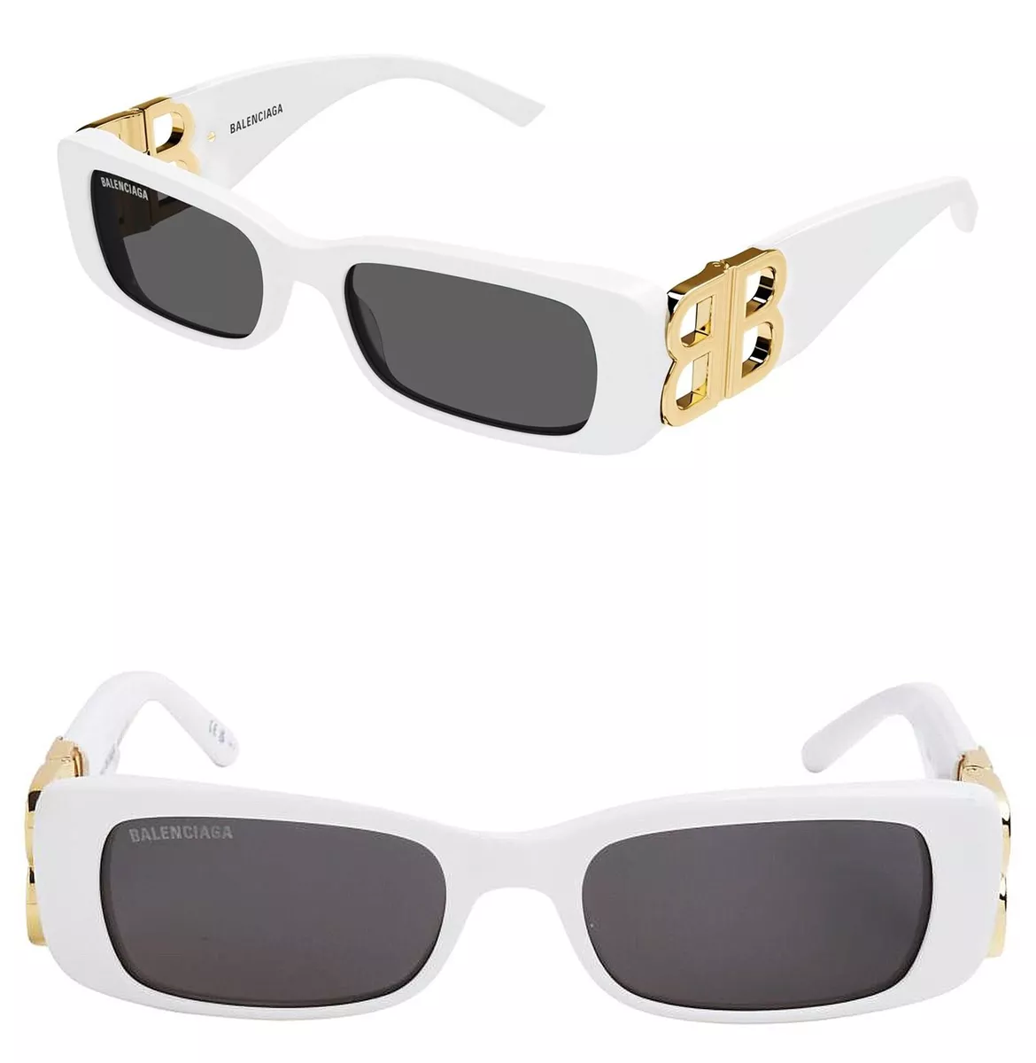 balenciaga narrow sunglasses