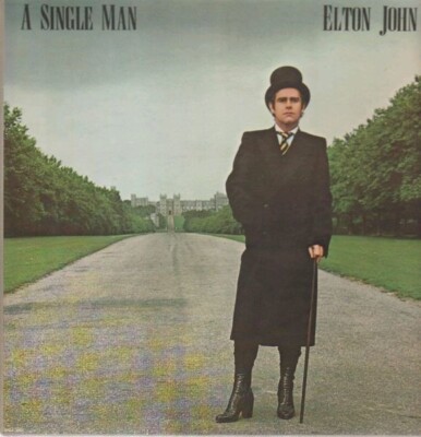Elton John A Single Man GATEFOLD MCA Records Vinyl LP