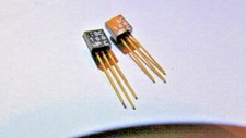BC168C Genuine Siemens Germany NPN Transistor 3-Pin Gold Lead High-Quality, 2pcs