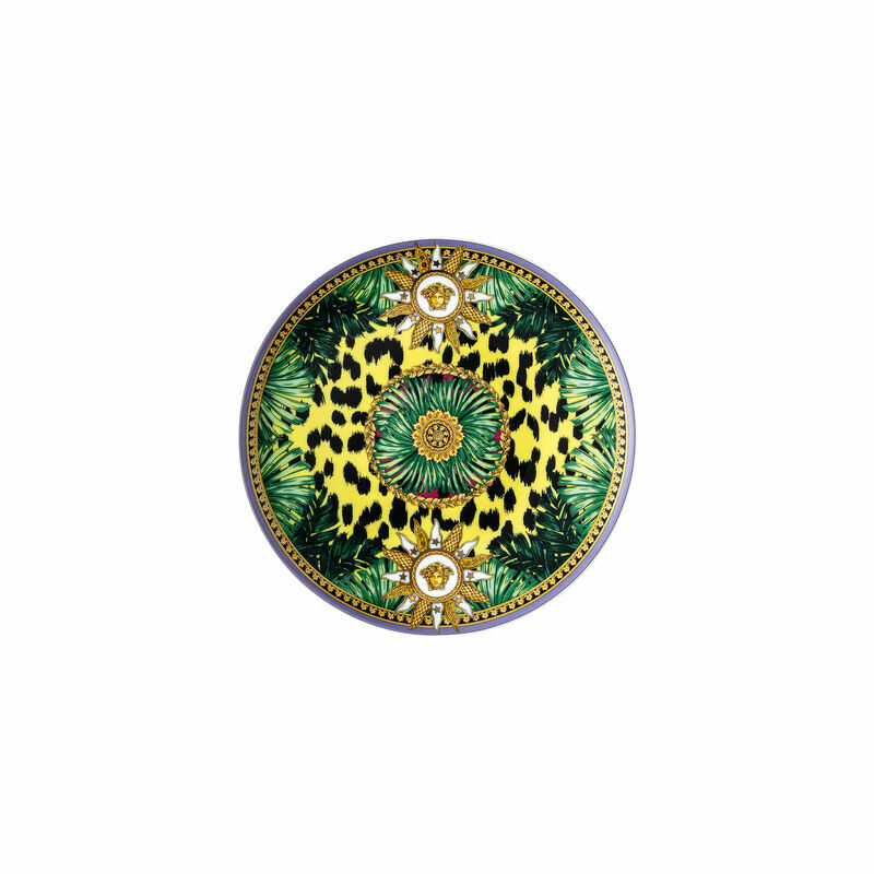 Versace Rosenthal - Piatto Piano 17 cm Jungle Animalier Versace - Versace Medusa