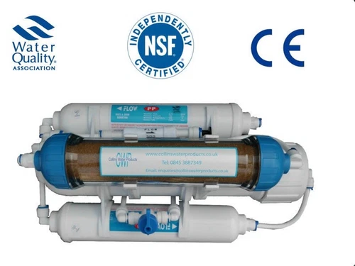 4 Stage RO & DI Reverse Osmosis Filter Tropical Marine Fish 50 100 150 GPD