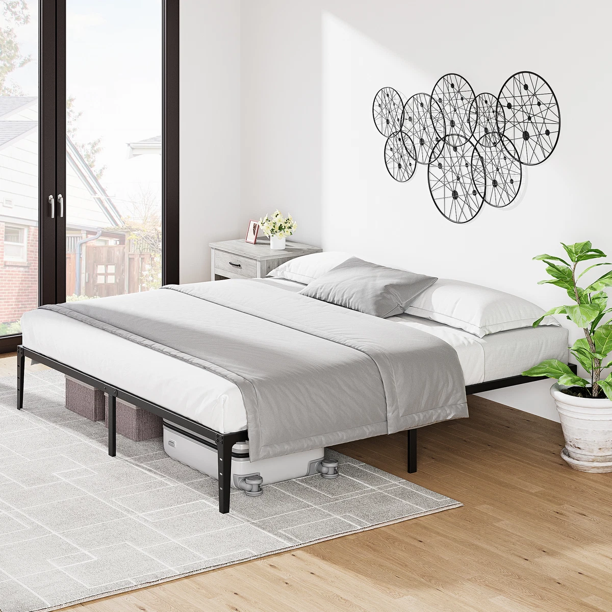 King platform bed clearance deals