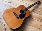 Jedson FW913 Acoustic Guitar Japan 1970s Roadworn