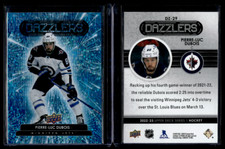 2022-23 Upper Deck Series 1 Blue Dazzler #DZ-29 Pierre-Luc Dubois