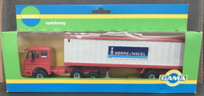  Spielzeug Gama 9284 - Mercedes Sattelschlepper Truck  - VGC - Boxed 
