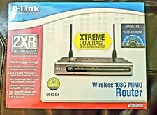 D Link Wireless Router DI-634M 208G MIMO New in Box