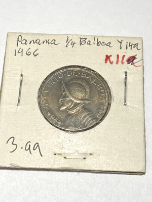 1966 Panama 1/4 Balboa | eBay