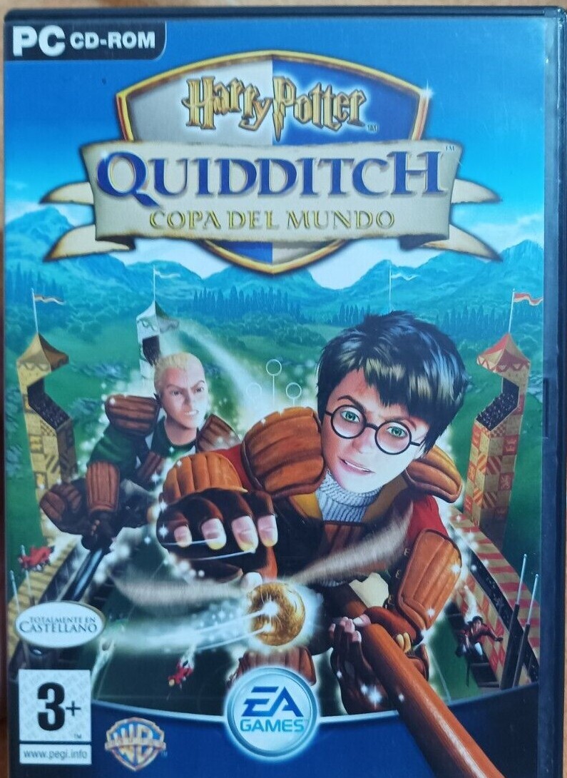 Harry Potter★ Quidditch Copa Del Mundo ★ Juego Físico Pc 1ª Edición ★ Español★