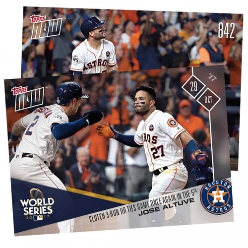 2017 Topps Now 842 Jose Altuve