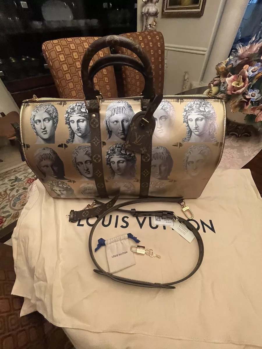 Sell Louis Vuitton x Fornasetti Keepall Bandoulière 45 Bag - Brown