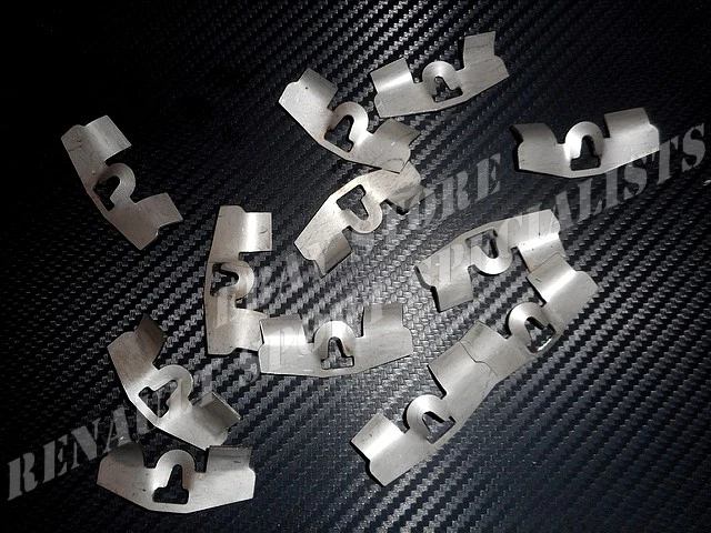 JAS Agrafes de bas de caisse / side skirt mounting clips Renault 5 Gt Turbo (X12)