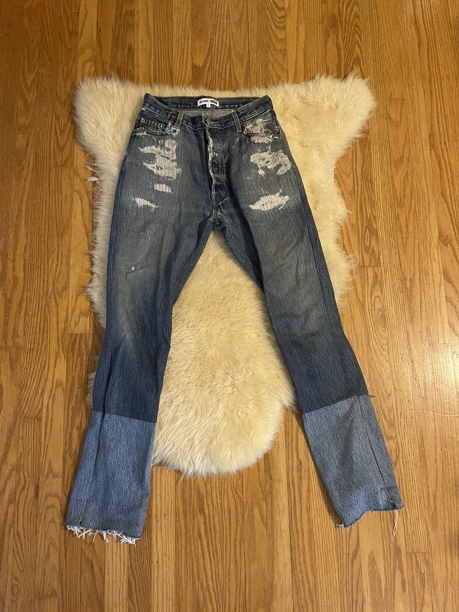 Levis Vintage Re/done Jeans 26 Distressed Ooak | eBay