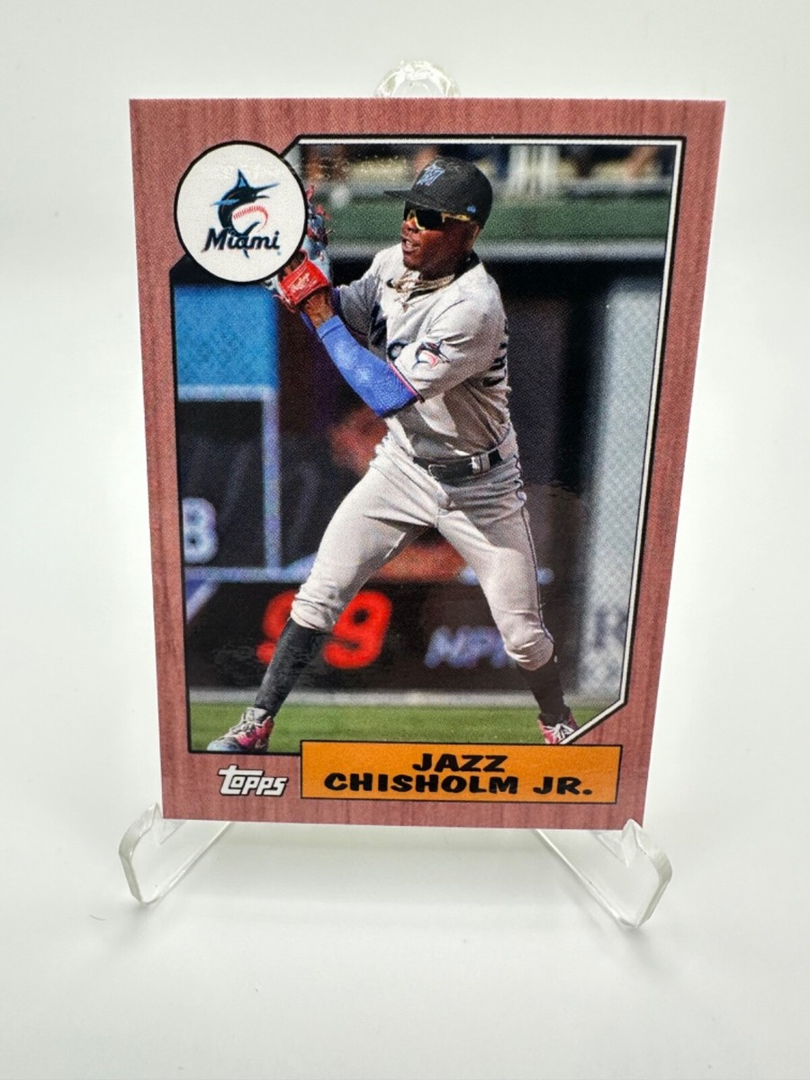 2022 Topps Mini - 1987 Topps Baseball 1/5 Pink #78B-13 Jazz