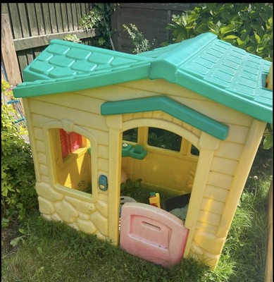 little tikes yellow playhouse