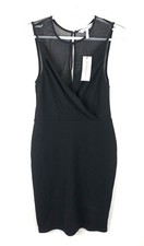 BCBGeneration, Women’s Black Sleeveless Knee Length Dress, Size Small