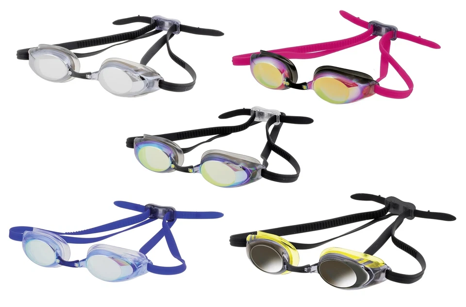 Fashy Aquafeel Schwimmbrille Glide Mirror silber / gold / blau / rot verspiegelt