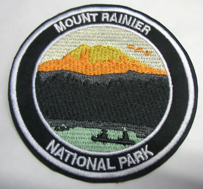 Aufnäher Patch Mount Rainier National Park Washington USA 