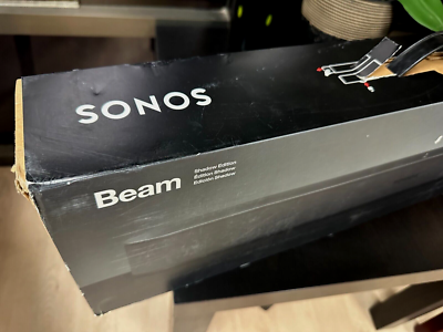 Sonos Beam Smart Soundbar Black Wireless Alexa BuiltIn TV Home