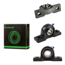 UCP208-24 Solid Base Pillow Block Bearing 1-1/2 Bore Self Aligning 2 Bolt