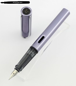 lamy al star silver blue