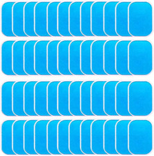 50 Pcs ABS Gel Pads Muscle Stimulator Pads Replacement EMS Toner Trainer Workout