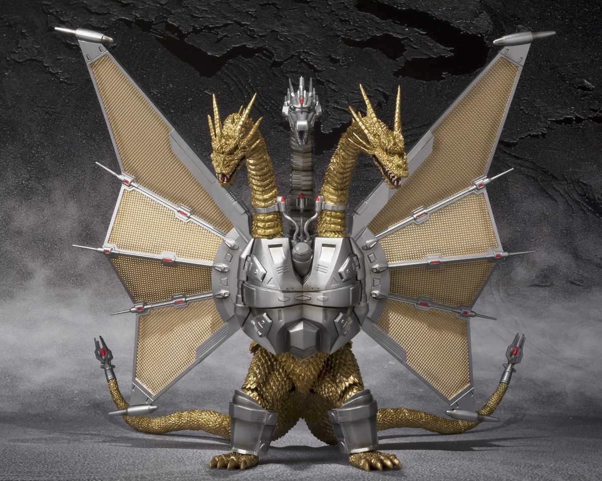 Japan Bandai S.H.MonsterArts Mecha-King Ghidorah Action Figure