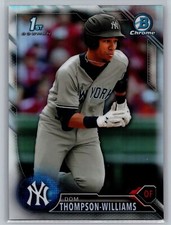 2016 Bowman Draft #BDC-23 Dom Thompson-Williams Chrome Refractor *YA