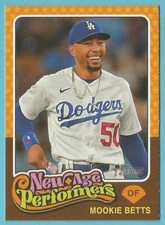 2024 Topps Heritage Baseball Mookie Betts New Age Performer #NAP-23