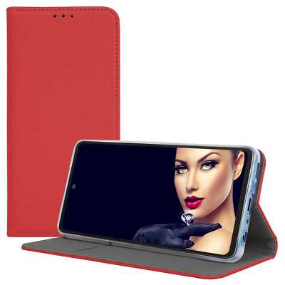 Schutzhülle Bookstyle für Realme GT Neo2, GT2, GT Neo 3T (6.62'') (rot) Tasche
