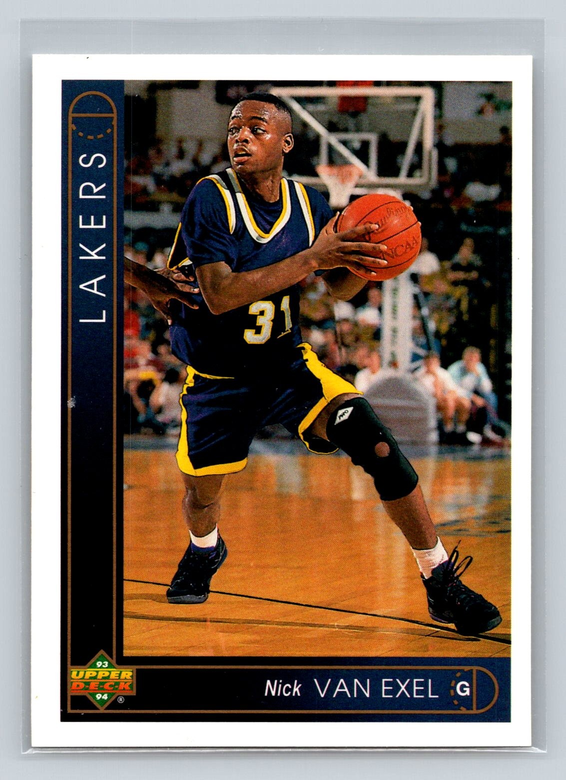 1993-94 Upper Deck #162 Nick Van Exel RC Los Angeles Lakers