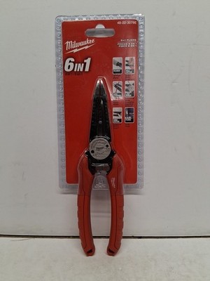 Milwaukee 48-22-3079E 6-in-1 Combination Wire Stripper Pliers - NEW SEALED