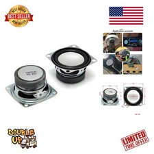 2" 4Ohm 3W Stereo Woofer Speakers - Perfect for DIY Arduino Projects Pack of 2