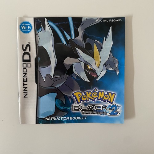 Pokemon Black Version 2 Nintendo DS Game Aus PAL Complete With Manual - Picture 9 of 10