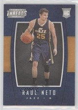 2015-16 Panini Threads Leather Rookies Raul Neto #242 mi8