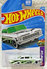 Hot Wheels 2026 59 Chevy Impala 44250 White Green